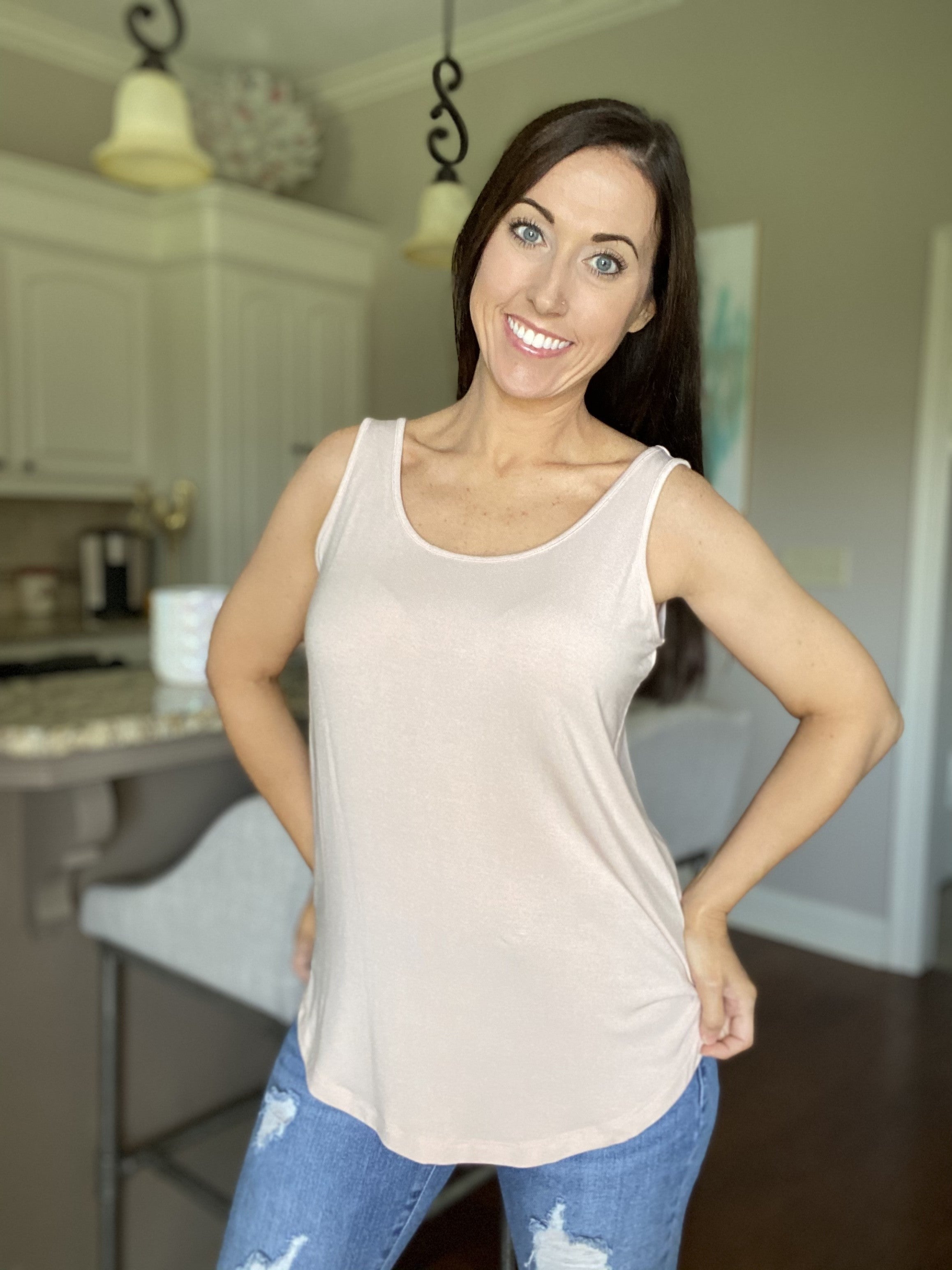 Dusty Blush Tank