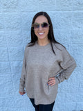 Melange Hi-Low Sweater