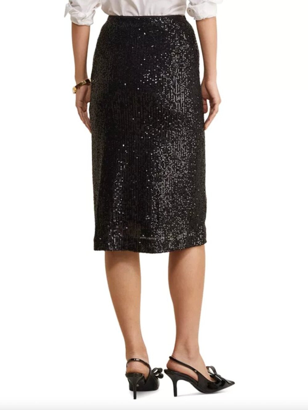 NWT  Vineyard Vines Sequin Midi Skirt Size Small