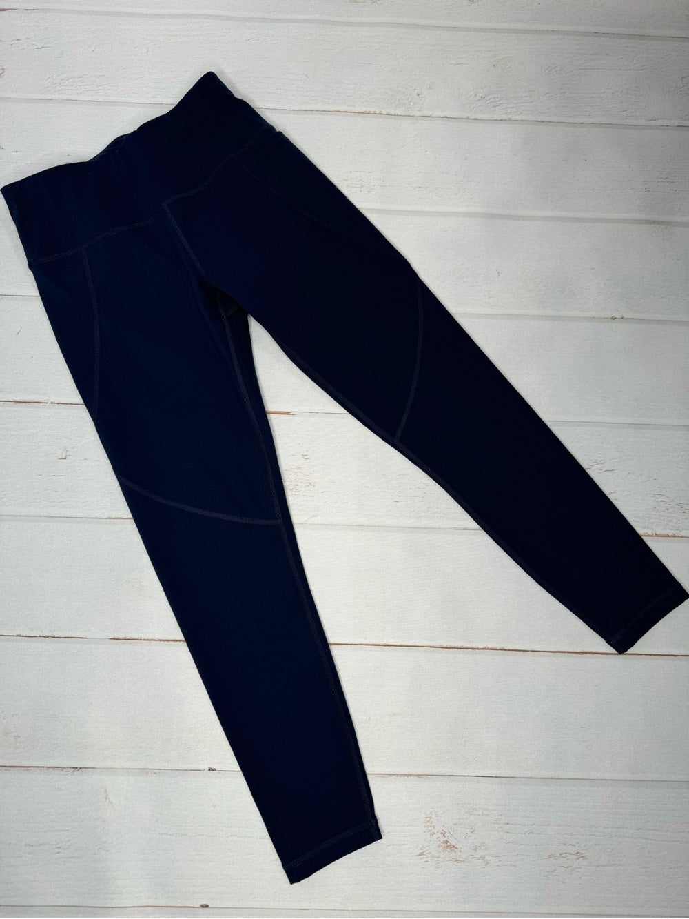 NWT - Sweaty Betty Power 7/8 Workout Leggings Navy Blue Size XS