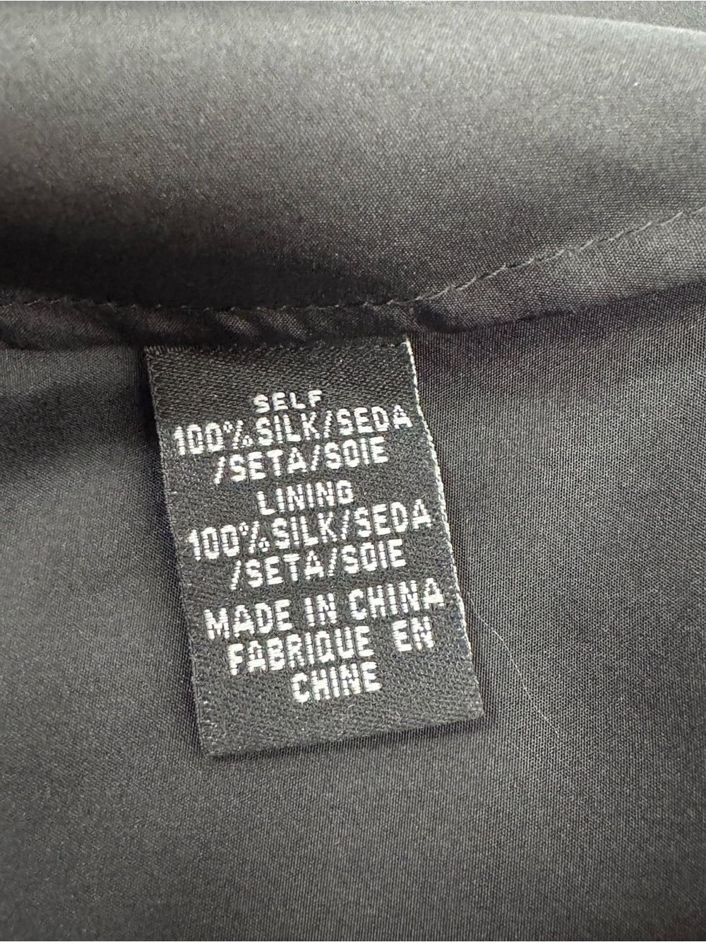 Tibi Black One Shoulder Silk Cocktail Dress Floral Ruffle Size 4
