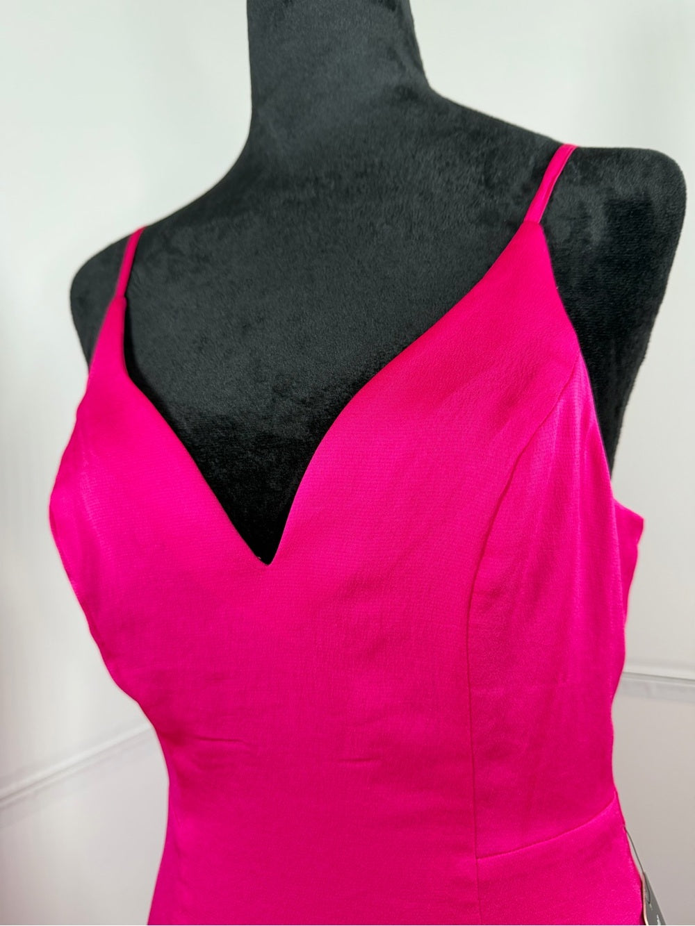 NWT Express Hot Pink Midi Dress Size Small