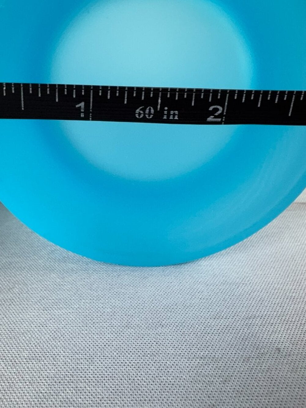 Vintage Tiffin Glass Co #9574 Sky Blue Satin Bride's Basket 11" Handled 1930s