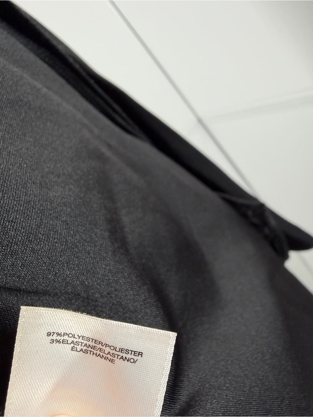 NWT Anne Klein Open Front Blazer Jacket Black Size Medium