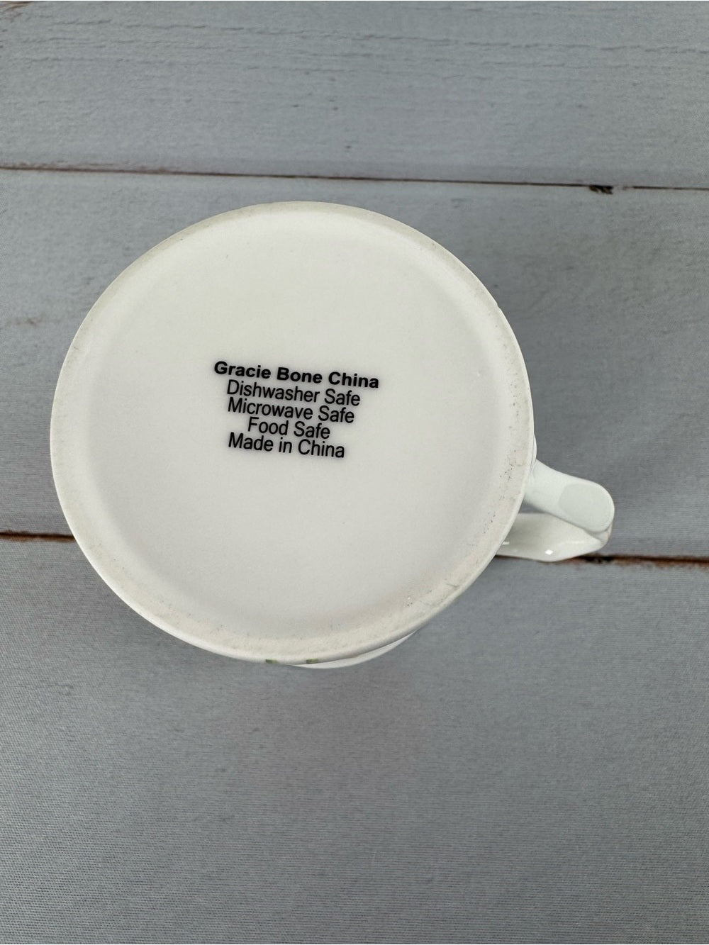 Gracie Bone China "Summer Dahlia & Wildflower" Tall Coffee Mug