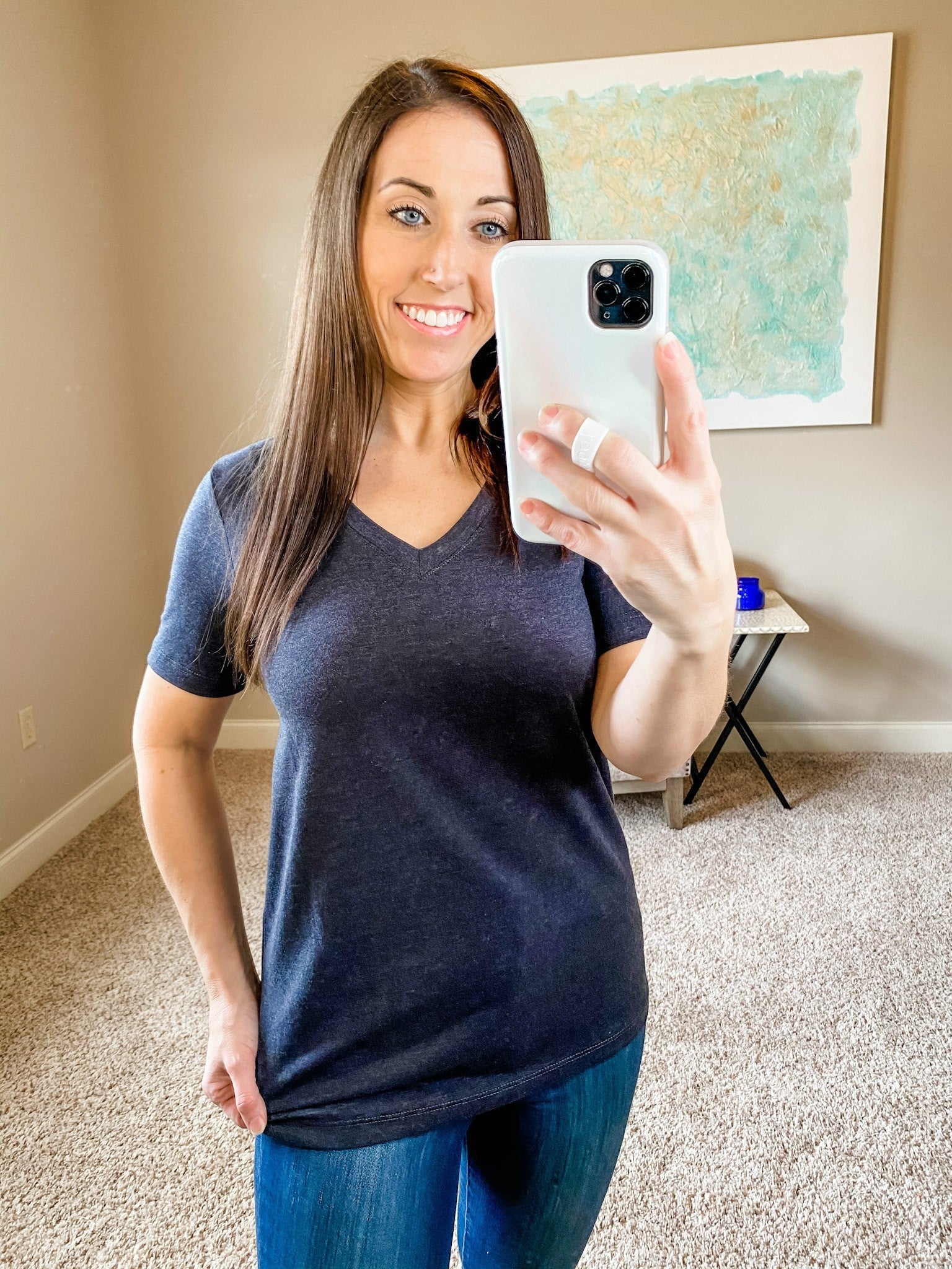 Cotton V Neck Basic