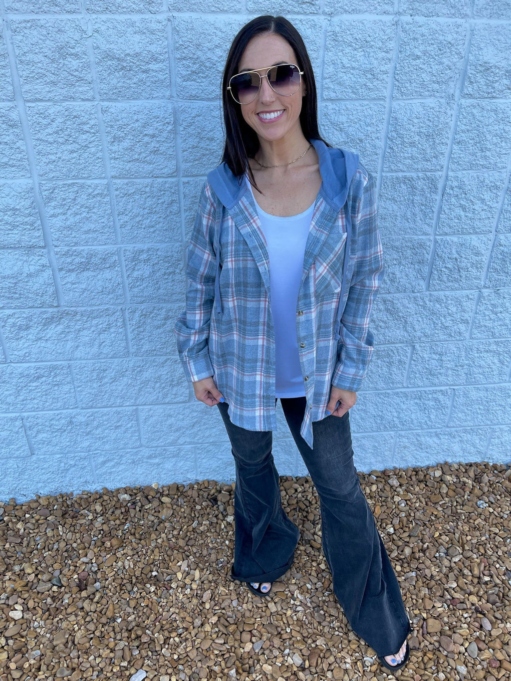 Plaid Hoodie