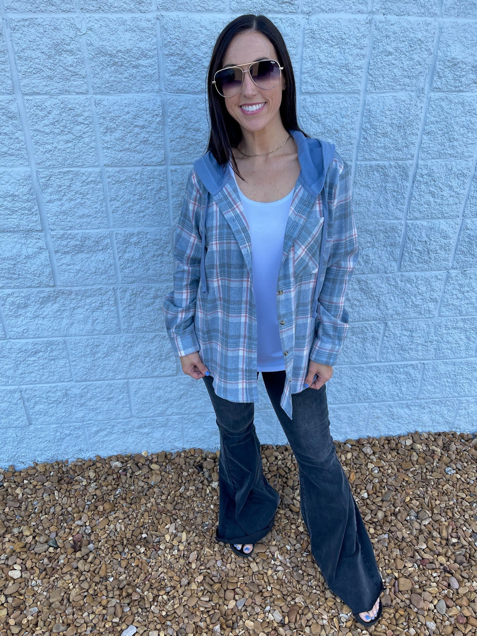 Plaid Hoodie