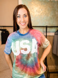Tie Dye USA Tee
