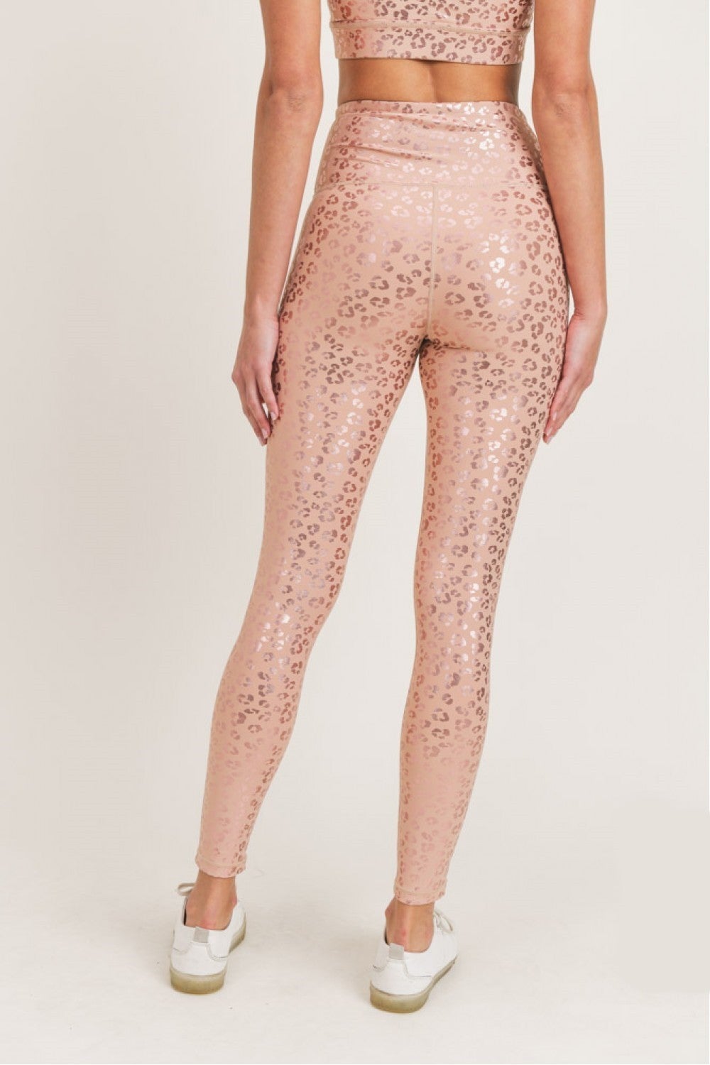 Highwaist Animal Shimmer Foil Leggings